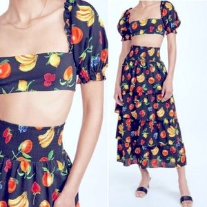 We Wore What Coco Fruit Crop Top